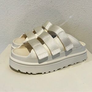 Ugg Goldenglow Platform Slide Sandal in Jasmine, Size 7, New without Box